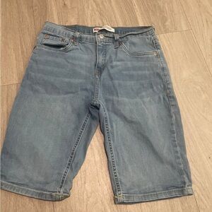 Levi's Light Blue Denim Kids' Shorts